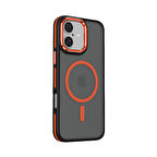 BİKAPAK MAGSTYLE IPHONE 16 TURUNCU KAPAK