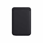 E2M MAGSAFE DERİ CÜZDAN SİYAH