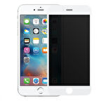 Bİ 2,5D PRIVACY SUPER GLASS IPHONE 7/8/SE BEYAZ EK