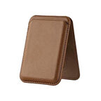 E2M MAGSAFE STANDLI DERİ CÜZDAN TABA