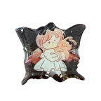 E2M POP SOCKET TELEFON TUTUCU KELEBEK SARI