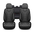 City Serisi SEAT Leon ST 2020 sonrası ile Uyumlu Koltuk Kılıfı, Siyah