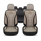 City Serisi DODGE Nitro 2007-2011 ile Uyumlu Koltuk Kılıfı, Kahverengi