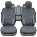 Minderland FA Serisi - Chevrolet Volt ile uyumlu Koltuk Kılıfı, Tay Tüyü / Füme