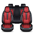 FS Deri Serisi SEAT Alhambra 2000-2010 İle Uyumlu Takmatik Kılıf, Kırmızı