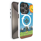 Buff iPhone 15 Pro Max MagKit Desenli Kılıf UFO