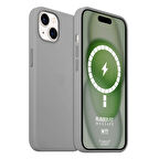 Buff iPhone 15 Plus Magsafe Rubber Fit Gray