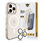 Buff iPhone 16 Pro Avantaj Paket - Magsafe Kılıf + Ekran Koruyucu + Lens Koruyucu