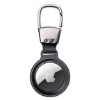 Buff TagSafe HookSteel Taşınabilir Anahtarlık AirTag Kılıf Black