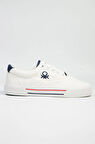 BENETTON BNİ-10091 UNİSEX İTHAL SNEAKERS KETEN SPOR AYAKKABI