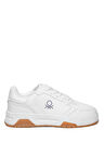 Benetton BNI-11220 Kadın Klasik Sneaker Beyaz