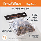 Kurutulmuş Dana Ciğer Küp 100 gr