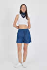 Cepli Yazlık Kot Kadın Şort 1461