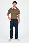 Erkek Regular Fit Gabardin %98 Pamuk %2 Elastan Rahat Günlük Klasik Düz Kesim Pantolon 1162