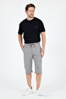 Erkek Yan Cepli Kapri Cepli Şort Rahat Kalıp Yazlık Günlük 3331
