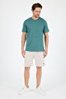 Regular Fit Pamuk Bisiklet Yaka Penye Erkek Tişört 0169_1