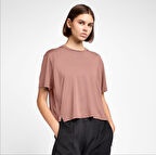 LESCON 25B-2054 ANTRENMAN KISA KOL KADIN T-SHİRT
