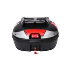 Motosiklet Çantası Arka Motosiklet Bagajı Kargo Taşıma Aparatlı Sırt Dayamalı CV46