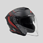 Arwic Skystar Yarım Kask Motosiklet Kaskı - AR836 - ECE-R 22.06