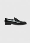 Siyah Deri Klasik Loafer