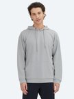 Gri Kapüşonlu Sweatshırt
