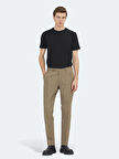 Vizon Düz Dokuma Fitted Fit Klasik Pantolon