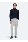 Koyu Bej Düz Dokuma Jogging Fit Casual Pantolon