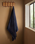 Clarette Banyo Havlusu - Lacivert - 90x150 cm