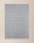 Crochet Halı - Gri - 80x150 cm
