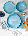 Mady 6 Kişilik 18 Parça Yemek Takımı - Turkuaz