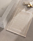 Angeline Pamuklu Ayak Havlusu - Bej - 50x80 cm - Natural Koleksiyon