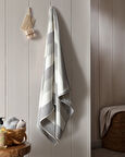 Eden %100 Pamuk Banyo Havlusu - Gri - 75x150 cm