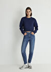 Cindy Classic Denim Gölgeli Koyu Mavi Jean Pantolon 100277-87925