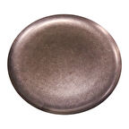 Açık Büfe Retro Sunum Tabağı Bakır  30 Cm