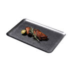 Açık Büfe Retro Sunum Tabağı 30*20 Cm