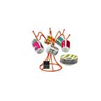 Turuncu 6 Kancalı Bardak Askılık,Kupa,Fincan Kancalı Mutfak Set Üstü Düzenleyici-Metal Paslanmaz