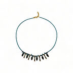 Hedea Doğal Taş Kolyesi Mistik Gökyüzü Kolye Kadınlar için