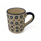 Nazar Boncuk Desenli Kupa