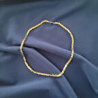 Kral Zincir Erkek 60 cm Altın Rengi