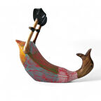 Sırtüstü Yatan Ördek Şişe Tutucu