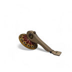 Çarkino Ahşap Topaç Sarı