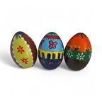 Paskalya Yumurtası El Boyama  3'lü Özel Tasarım 2