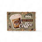 Metal Dekor Levha Best Grain Coffee