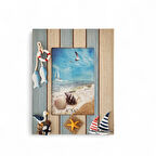 Deniz Temalı Çerçeve 18 cm x 22 cm