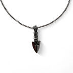 Çelik Savaşçı Ok Ucu Haç Kolye