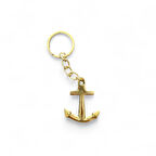 Pirinç Anahtarlık Gemi Çapası Klasik