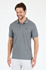 %95 Pamuk %5 Elastan Slim Fit Kısa Kollu Rahat Kumaş Nefes Alabilir Erkek Polo Yaka T-shirt 0002