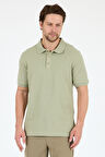 Regular Fit Pamuk Polo Yaka Kısa Kollu Pike Erkek Tişört 0001