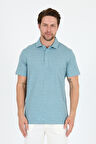 Erkek Polo Yaka Desenli T-Shirt – %95 Pamuk %5 Elastan – Şık, Esnek ve Rahat Kısa Kollu Tişört 0034