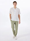 Gmg Fırenze Normal Bel Normal Paça Jogger Haki Erkek Pantolon GU25MSS01010